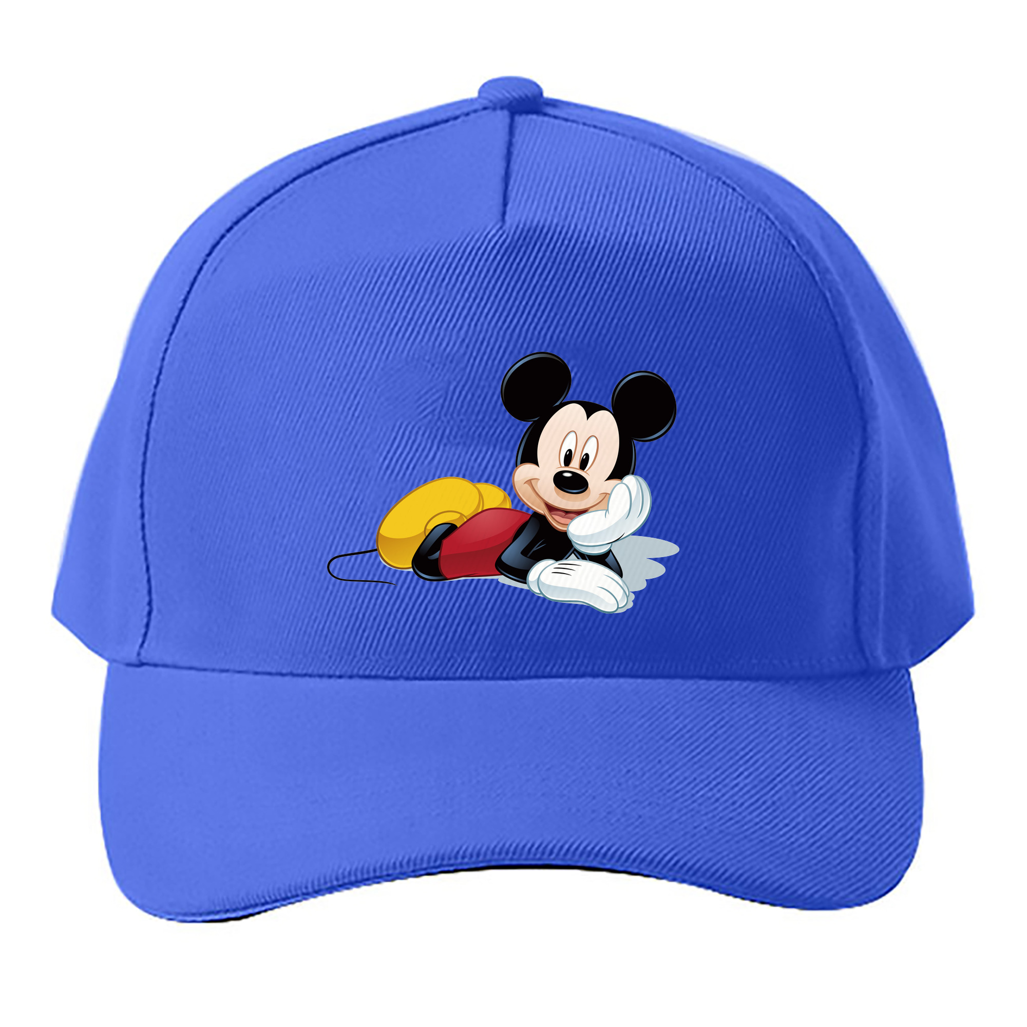 （画像用） ミッキーマウス Mickey Mouse ベースボールキャップ 綿100％ 男女兼用 帽子 スポーツ